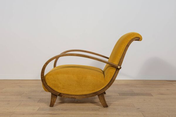 Fauteuil Art Déco, Pologne, années 1930,