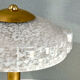 Table lamp in Skyscraper style • Clichy glass & brass