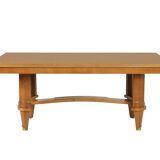 French Art Deco Sycamore Dining Suite in the Style of André Arbus, c. 1940