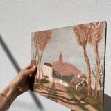 Oil painting landscape painting