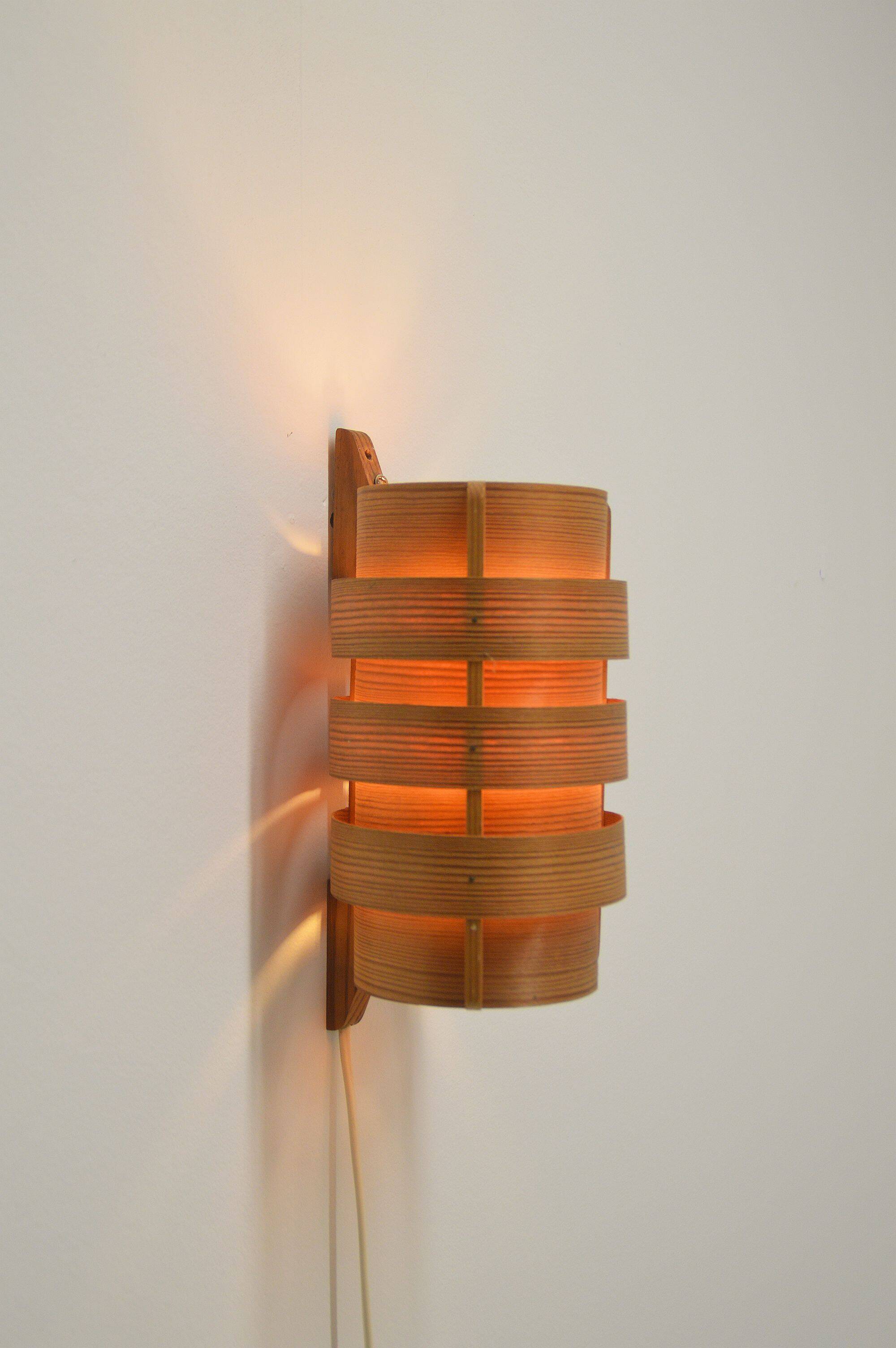 Swedish wall lamp V280 designed by Hans-Agne Jakobsson, 1960s