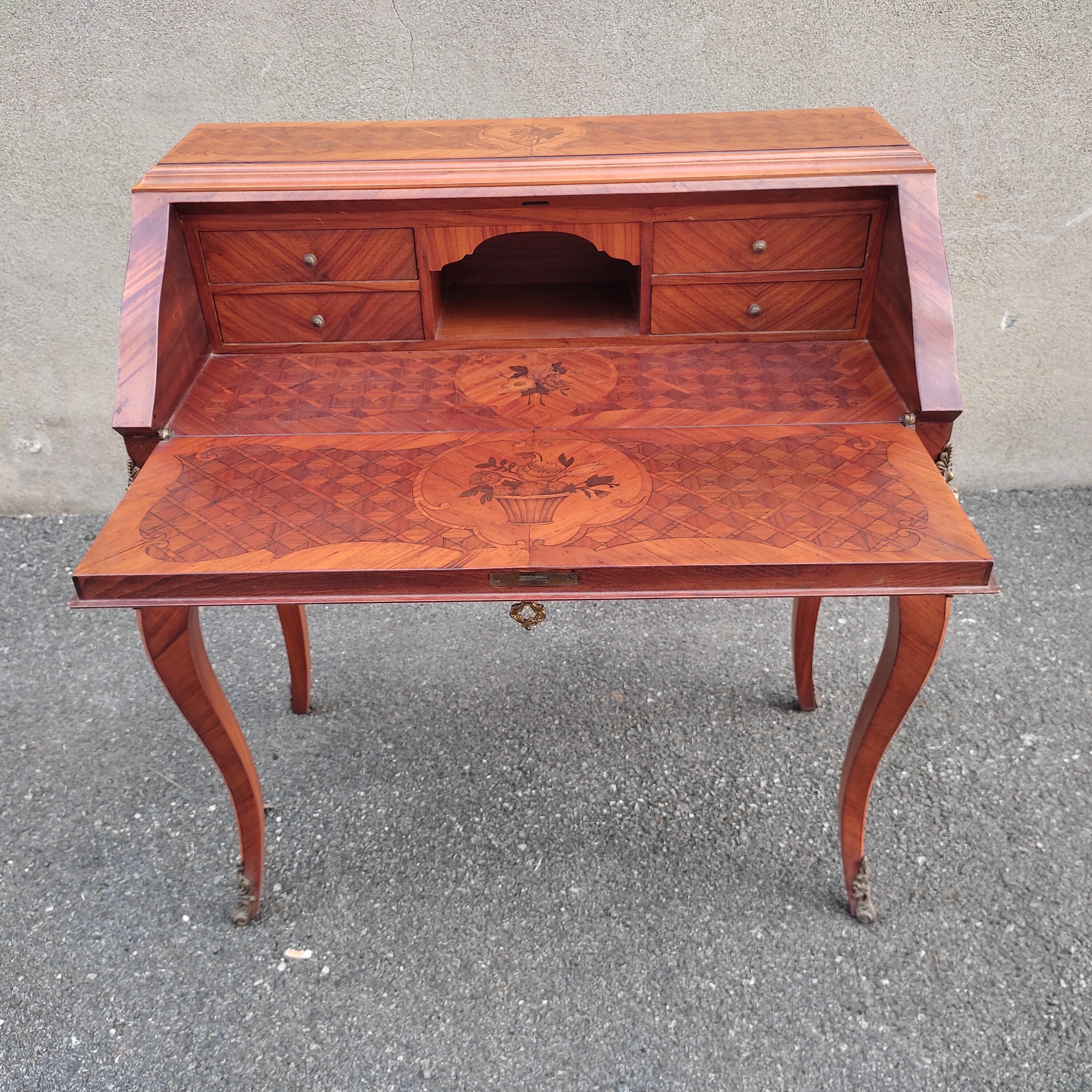 Louis XV style writing desk