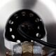 Vintage industrial chrome Aluminor lamp