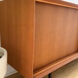 Scandinavian sideboard in teak and metal