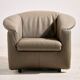 Aura Leather Sofa Set by Paolo Piva for Wittmann, 1980s, Set of 3
