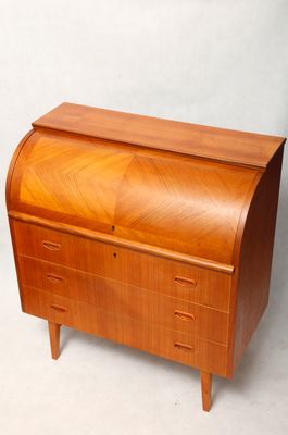 Mid-century teak Secretary, Denmark, 1960s
