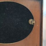 3 frames of dried flowers in curved glass