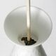 Mid Century glass Diabolo pendant lamp by Aloys Gangkofner Peill & Putzler