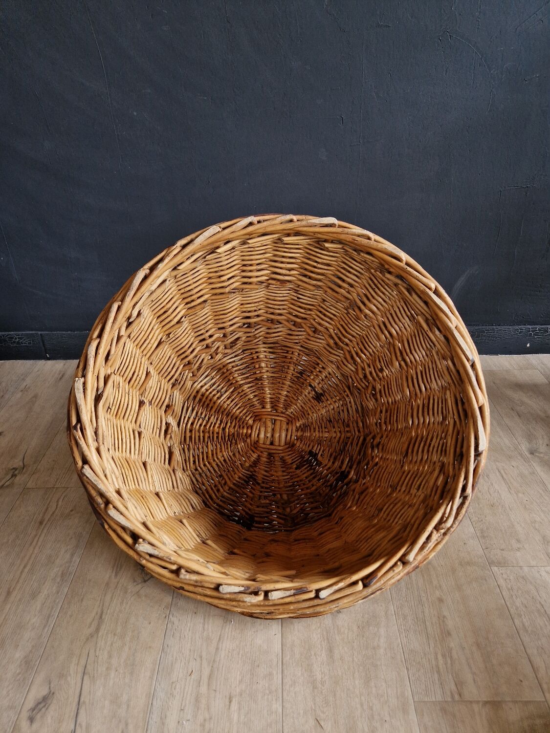 Rattan armchair