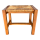 Tabouret paillé Maison Regain, circa 1970