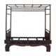 Opium lacquered canopy bed