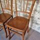 Set of 4 vintage Luterma beech bistro chairs – 1950s
