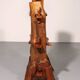 A playful mid-century French wooden bookcase 1960
