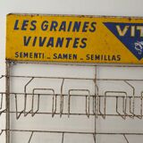 Vintage metallic display