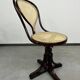 Chaise pivotante en bois courbé n°9 par J.J.Kohn