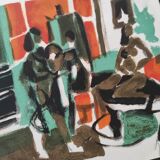 Lithograph by Marcel Mouly