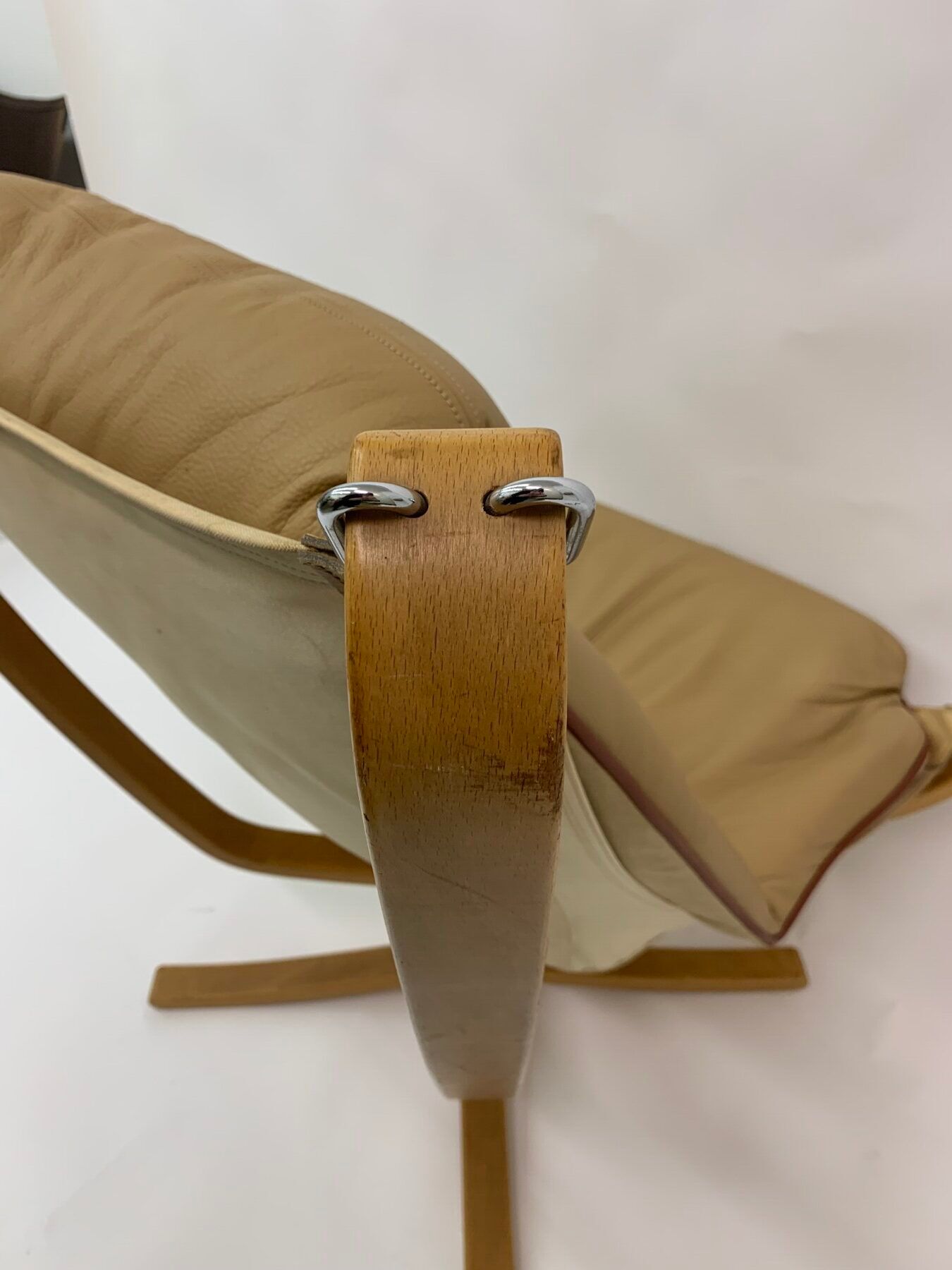 Falcon leather armchair by Sigurd Ressel for Vatne Møbler 1970s