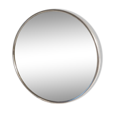 Miroir de barbier rond éclairé et grossissant