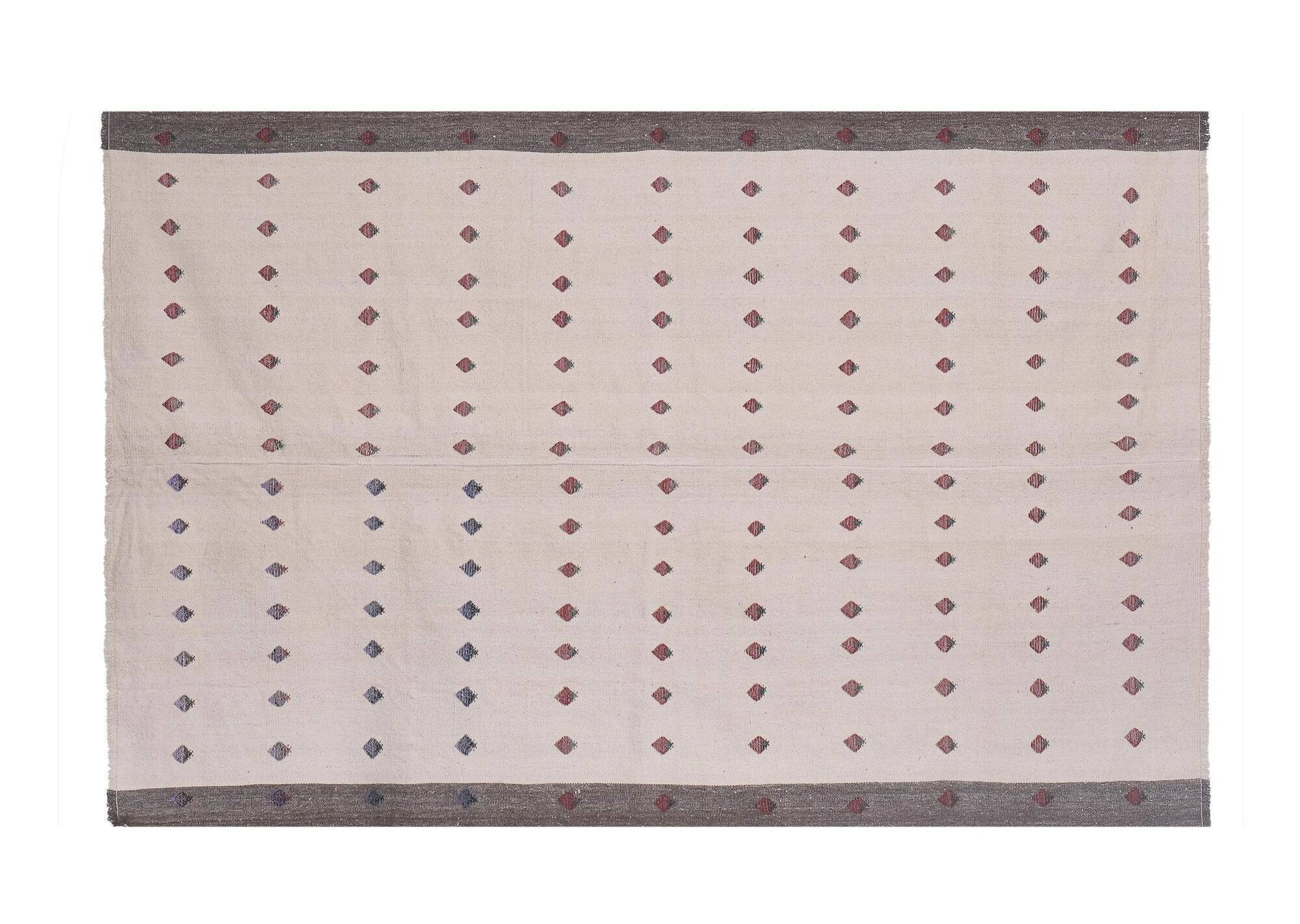 Vintage Turkish kilim handwoven 156x245 cm