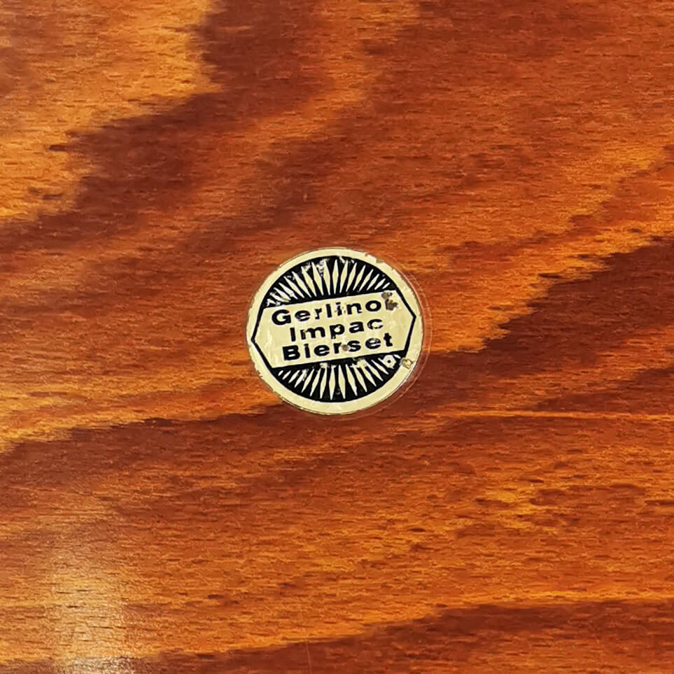 Wooden tray, Gerlino, Germany, 1970s