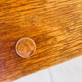 Vintage stool, curved wood by Luterma circa $50/60s