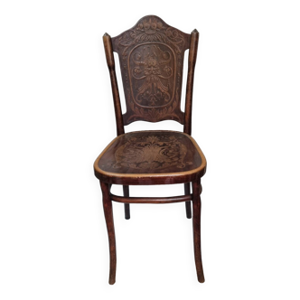 Chaise N°67 de j.Kohn, Autriche, fin 19ème