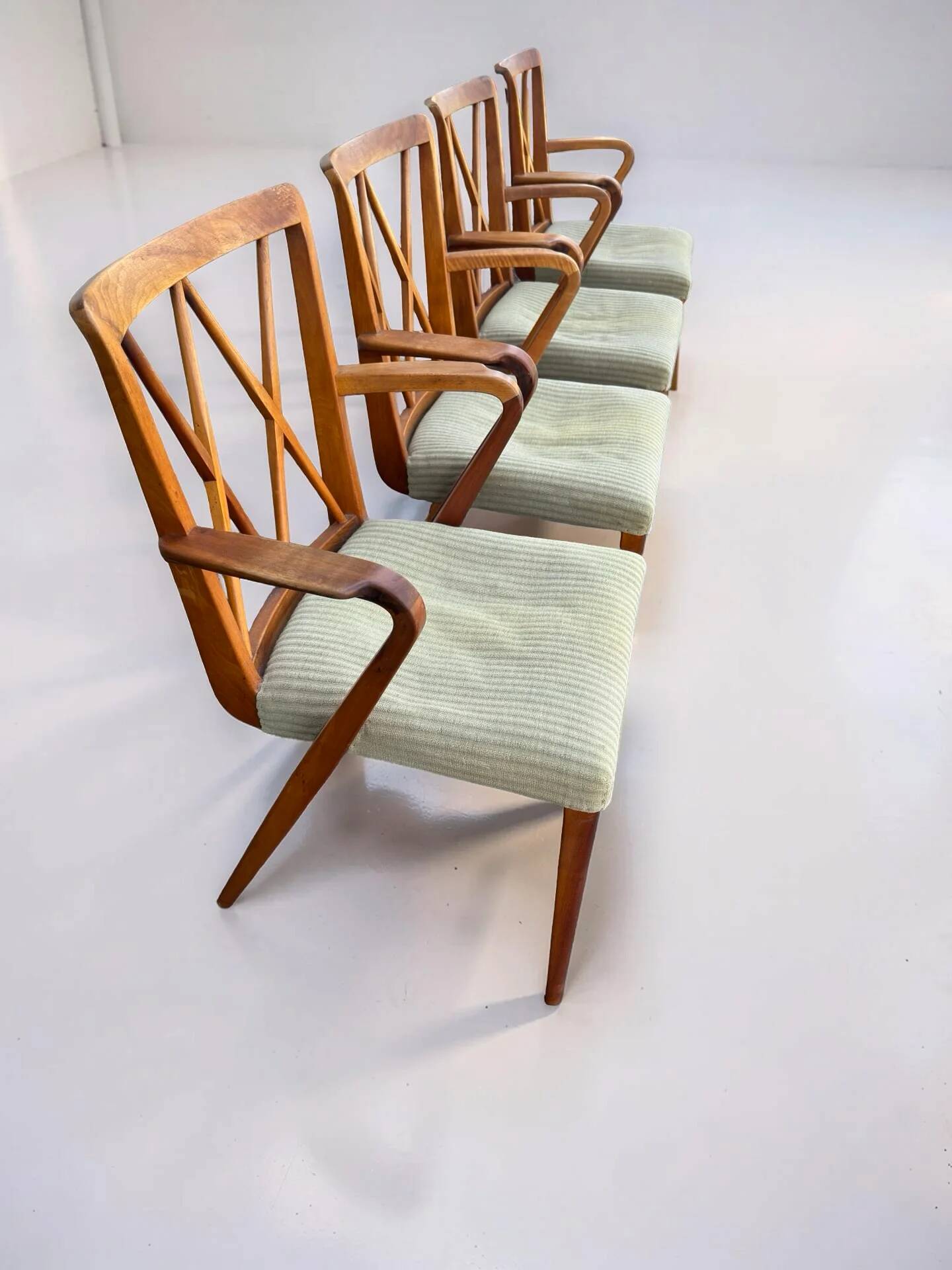 Set of 4 dining chairs A.A. Patijn for Zijlstra