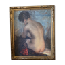 Henri Moreau's 1919 Painting Woman in the Bath