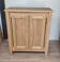 Old solid blond oak sideboard