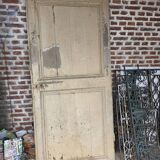 19th century double-sided partition door in solid oak