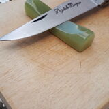 Jade style natural stone knife holder (6 pieces)