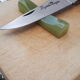 Jade style natural stone knife holder (6 pieces)