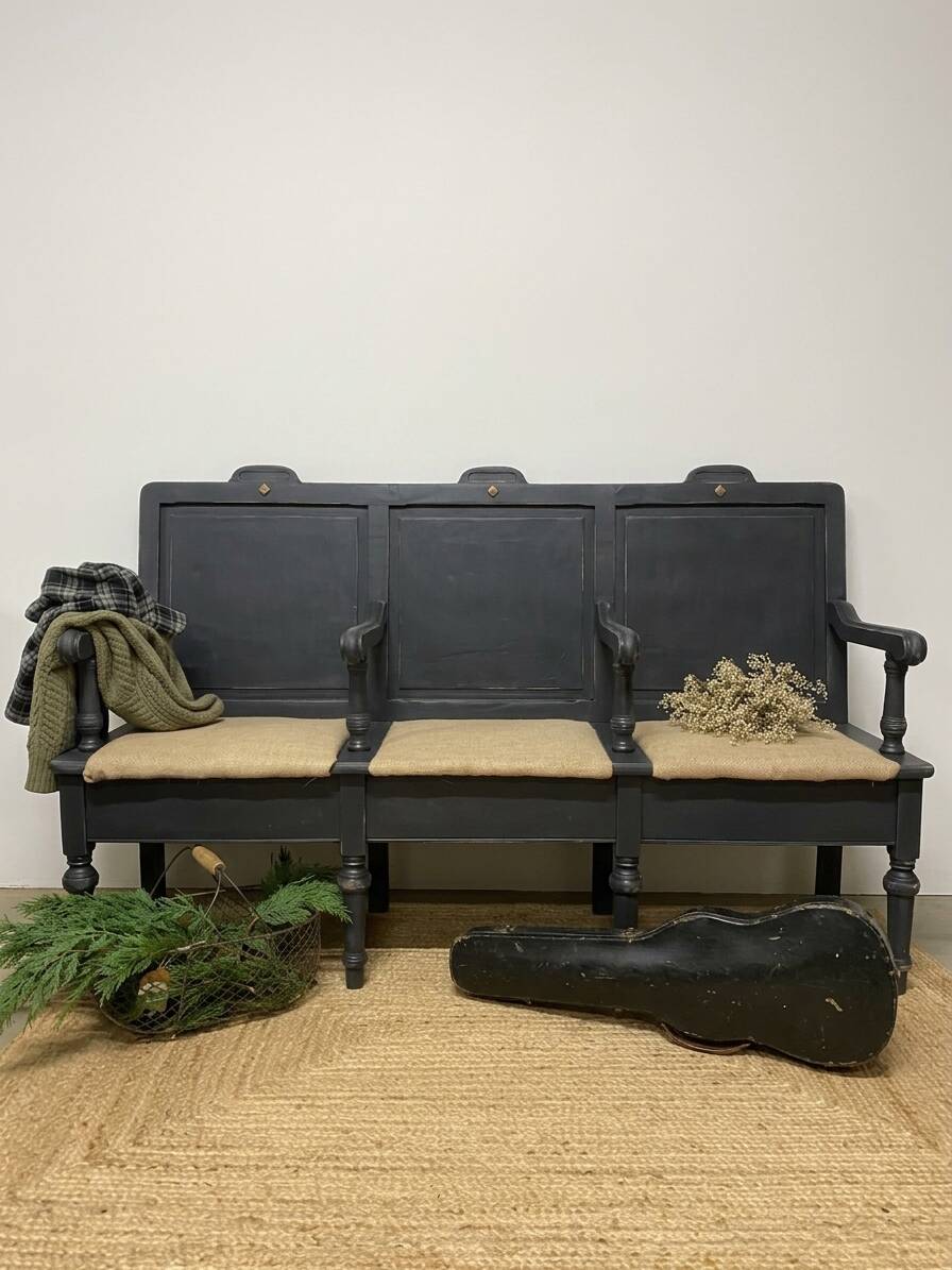 Banquette de théâtre rénovée