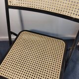 Pair of Italian folding chairs