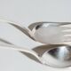 ORLY METAL SERVING CUTLERY, CHRISTOFLE, 1970s
