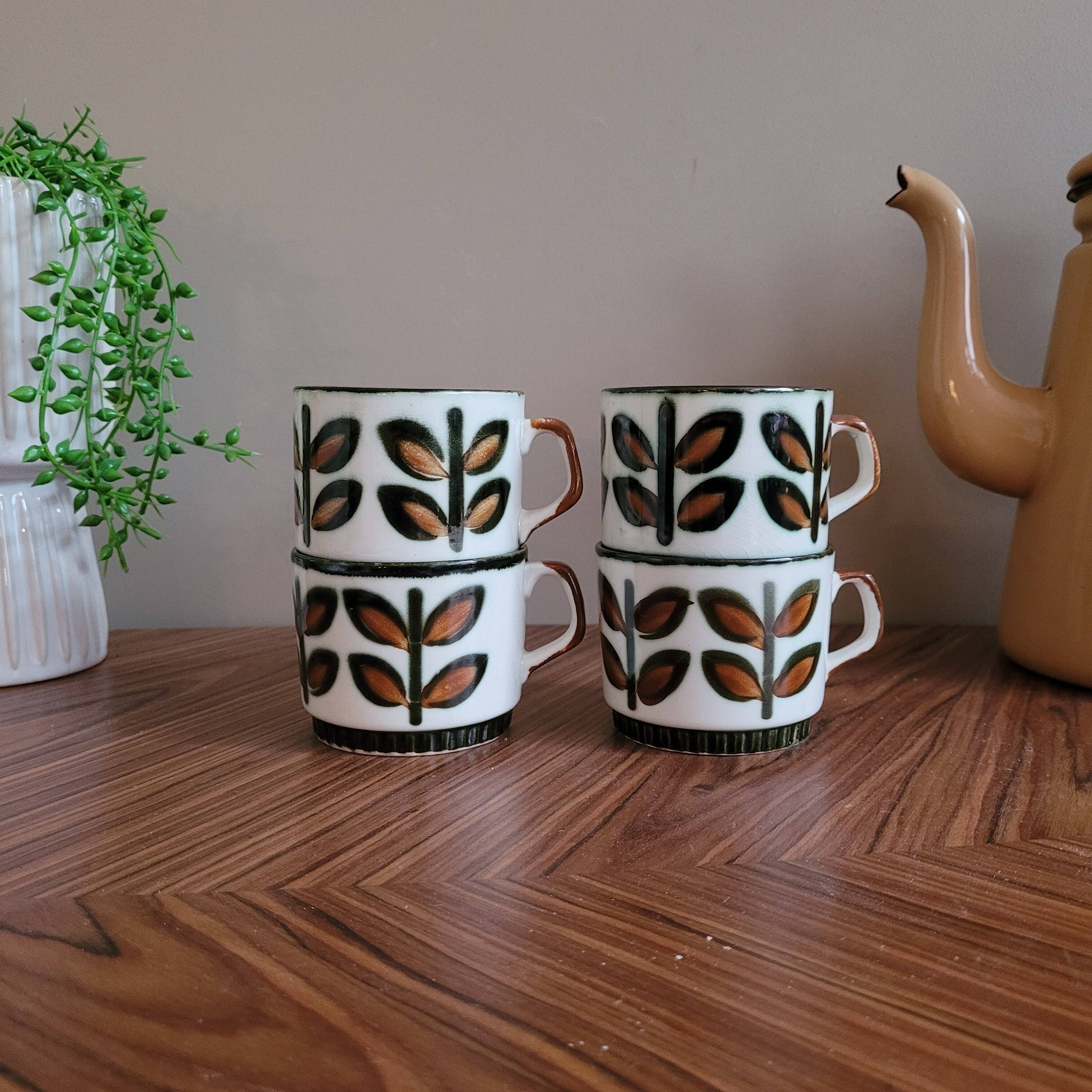 La Redoute x Selency set of 4 Rambouillet Boch cups