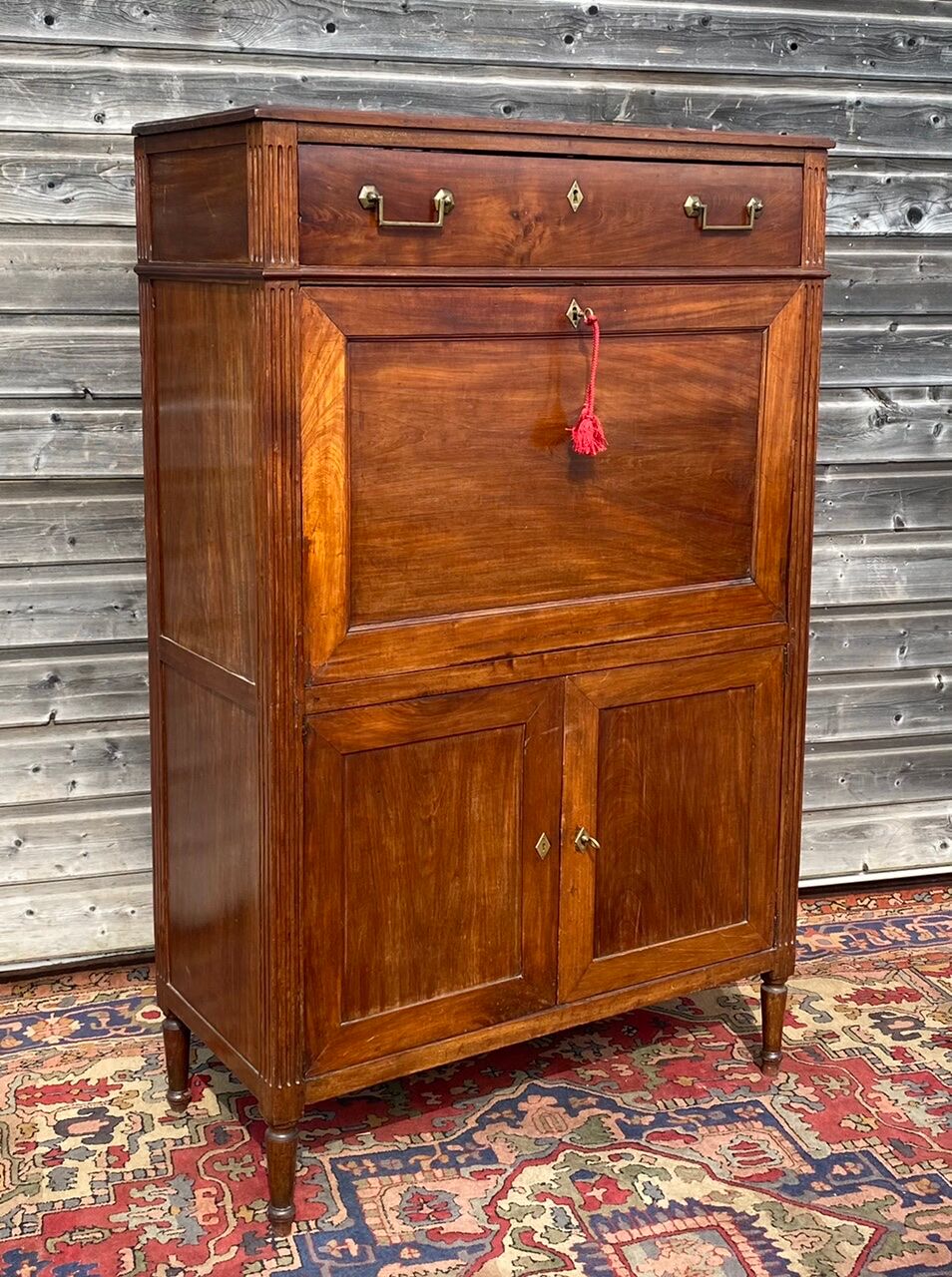 Secrétaire en acajou d’époque Louis XVI XVIII eme siècle