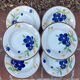 Gien - serie de 6 assiettes creuses - modèle Tournefeuille