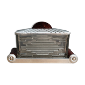 Butter maker and its art deco tray