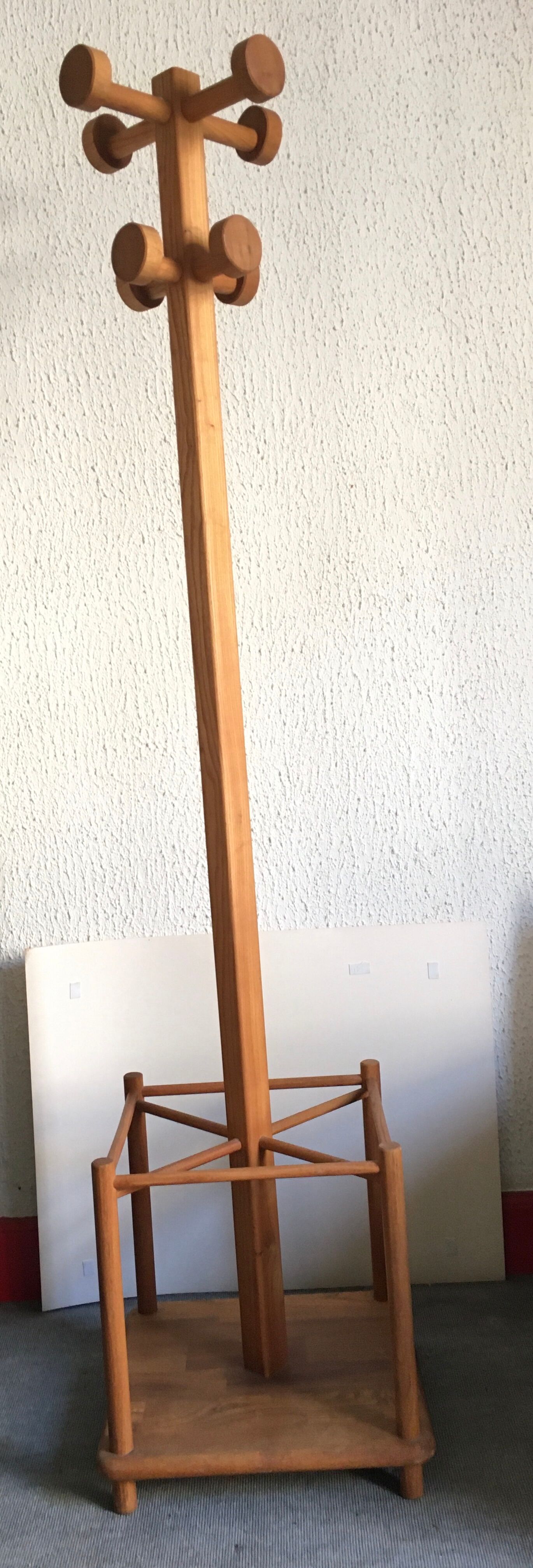 Scandinavian vintage parrot coats holder