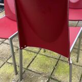 4 chaises de salle à manger italiennes post-modernes Bross