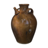 Varnished oil jug