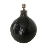 Lamp in glazed stoneware