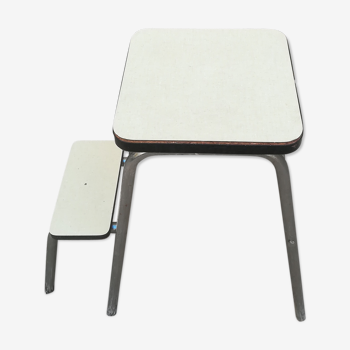 Tabouret escabeau en formica