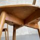 Paire de chaises "grain de café", France 1950