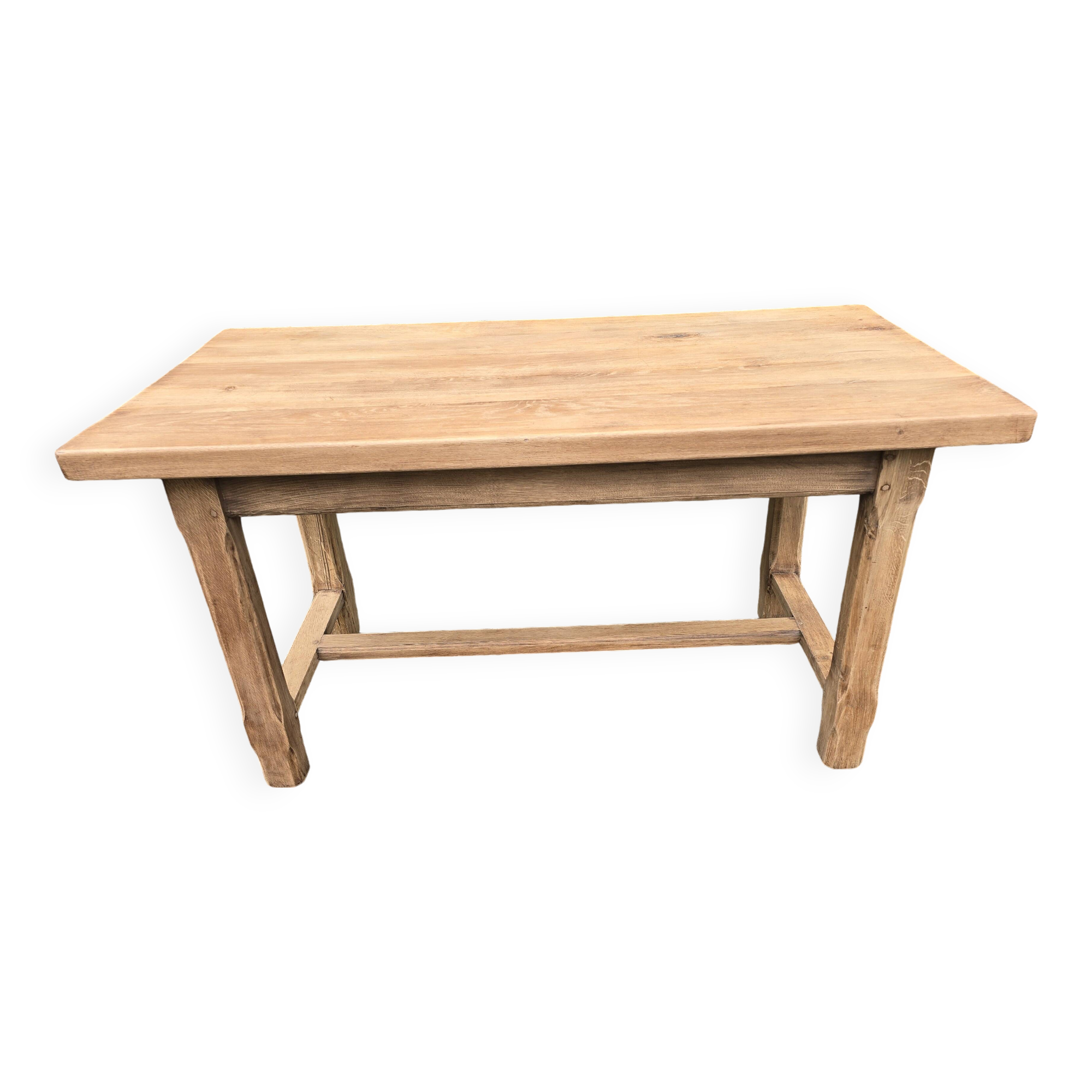 Vintage solid oak farmhouse table