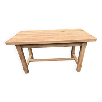Vintage solid oak farmhouse table