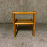 Brutalist children's chair and desk Habitat 1970