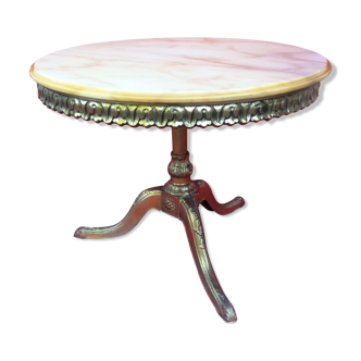 Table with marble top