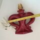 Stylized ceramic décor lamp foot